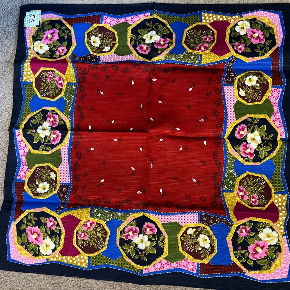 Shimizu Floral scarf